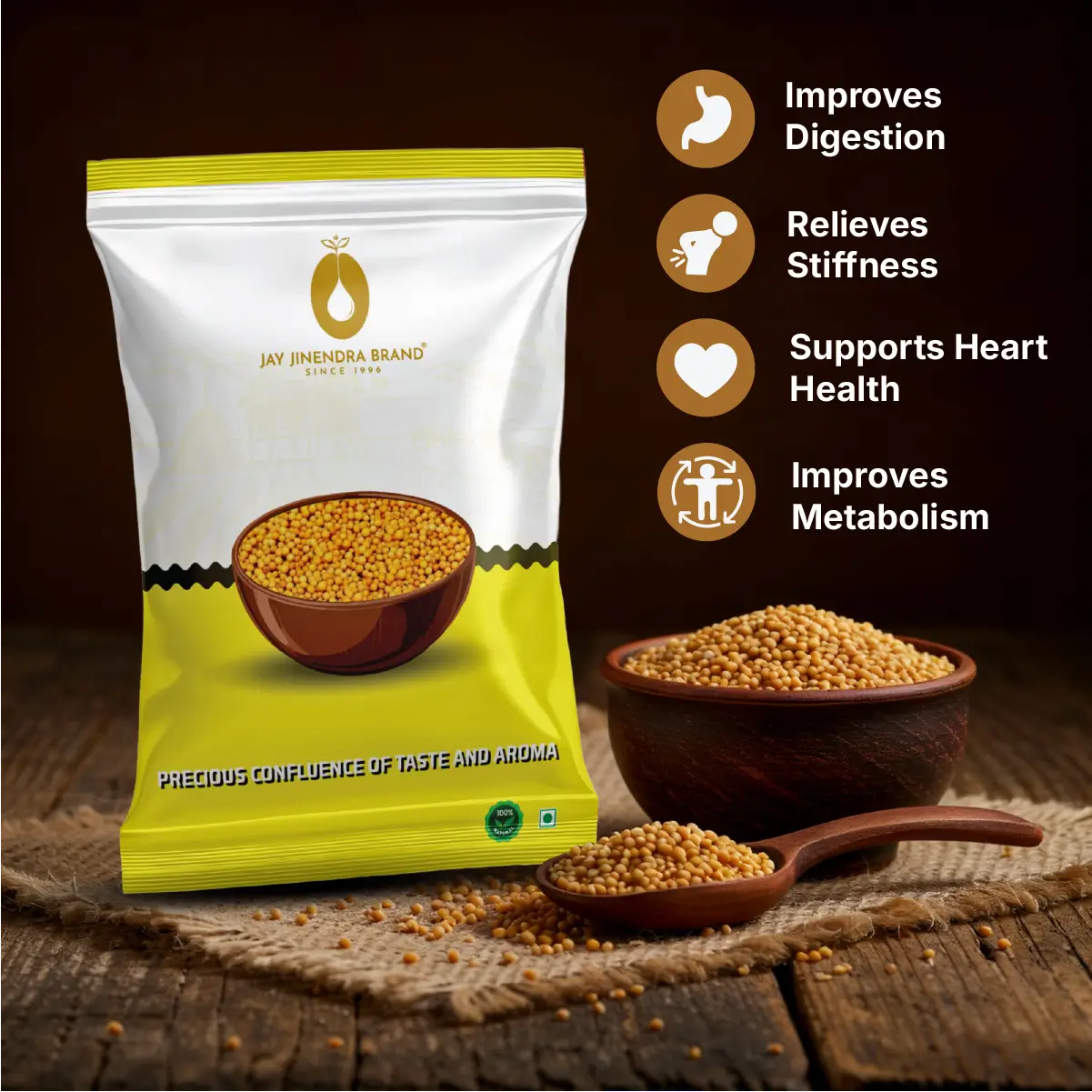 Yellow Mustard Seed (Small)