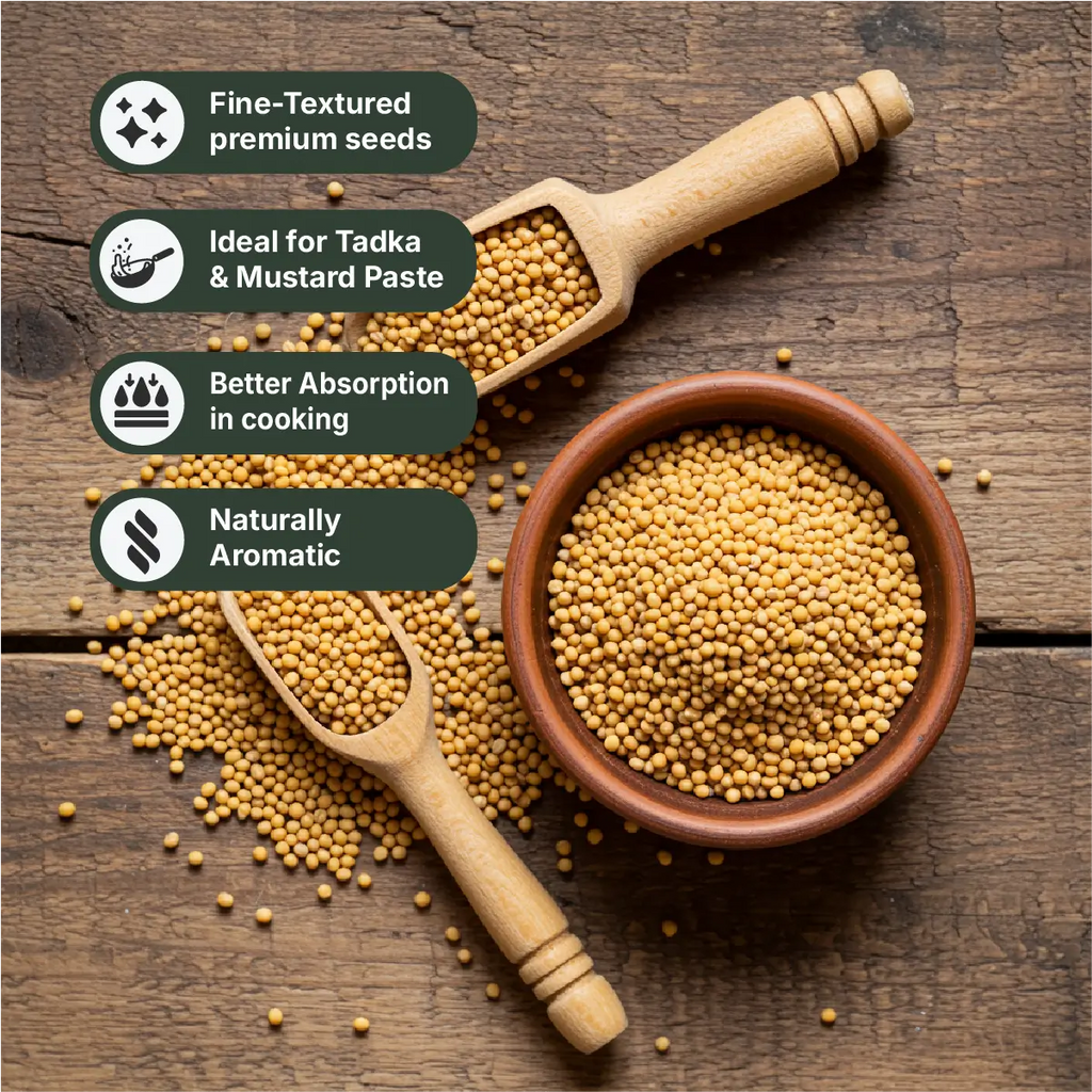 Yellow Mustard Seed (Bold)